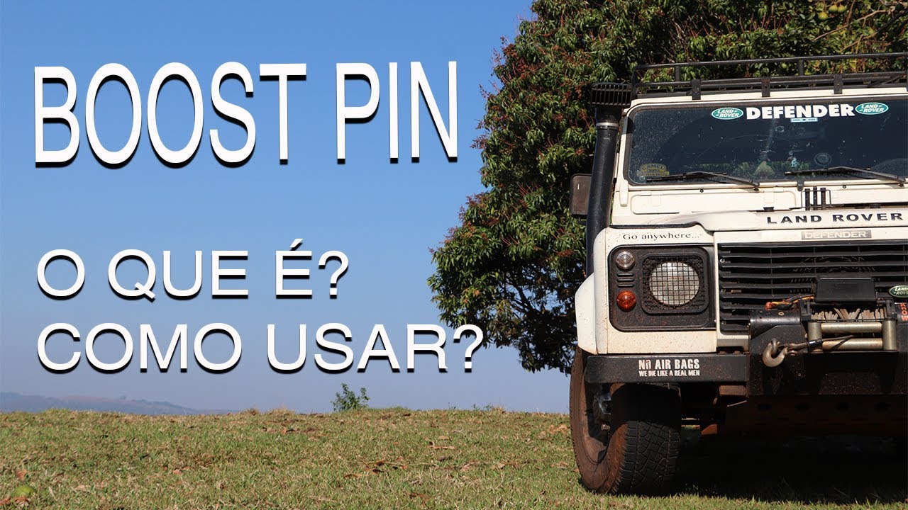 BOOST PIN - PERFORMANCE PIN FOR YOUR DEFENDER Tdi by Ricardo Pocholo