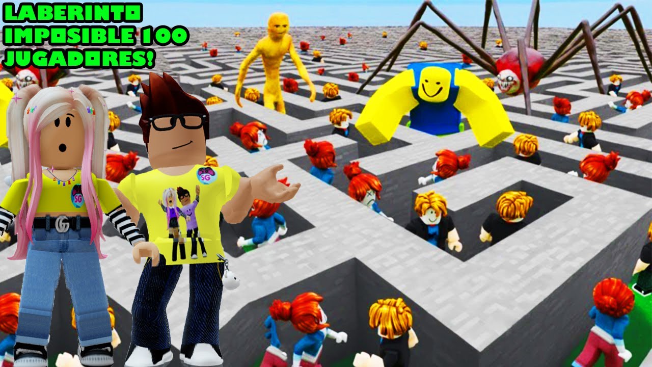 Laberinto Imposible 100 Jugadores! El Mas Dificil De Roblox! Lograremos Salir?! 😮😮