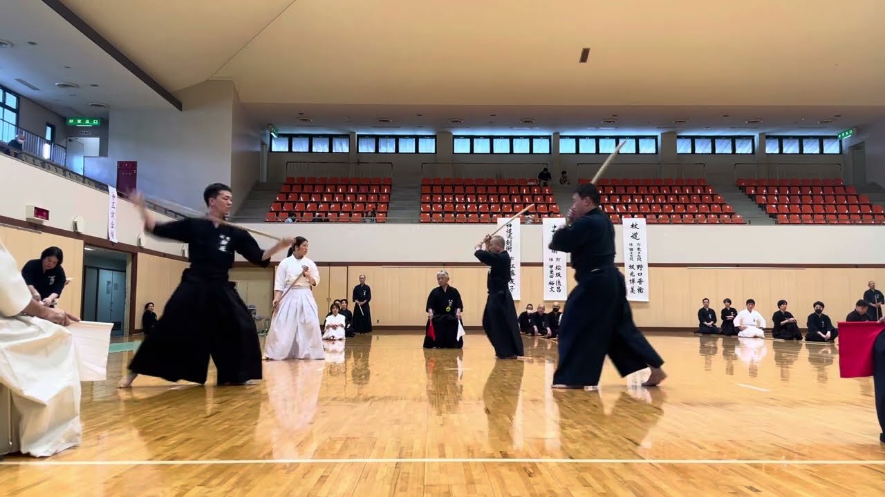 第43回福岡県杖道大会　初段の部決勝