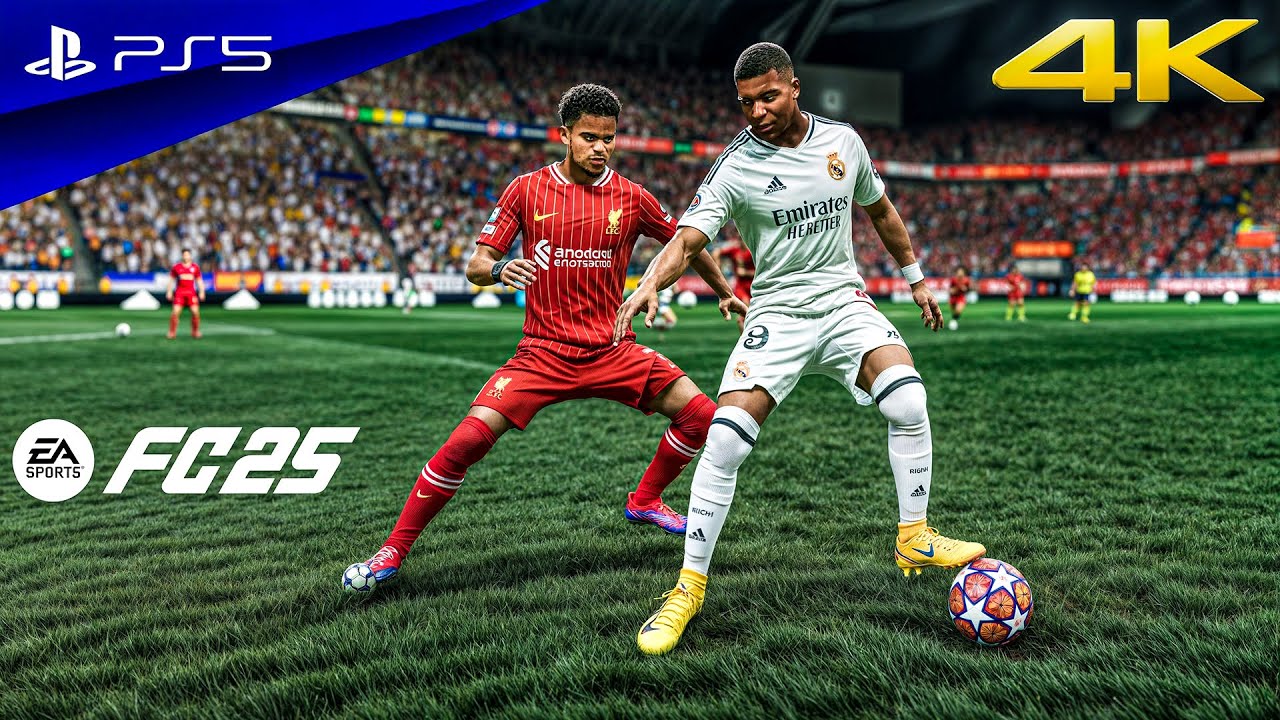 FC 25 - Real Madrid vs. Liverpool Ft, Mbappe, Salah, | UEFA Champions League Final | PS5™ [4K60]