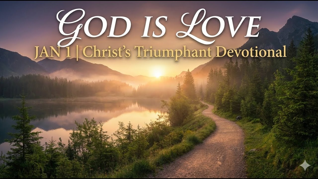 God Is Love | January 1st Devotional | Christ's Triumphant | Ellen G White