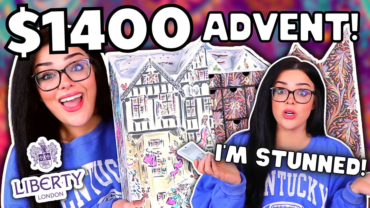 UNREAL $1400 LUXURY CALENDAR! Good or Just EXPENSIVE?! | Liberty London Advent Calendar 2023