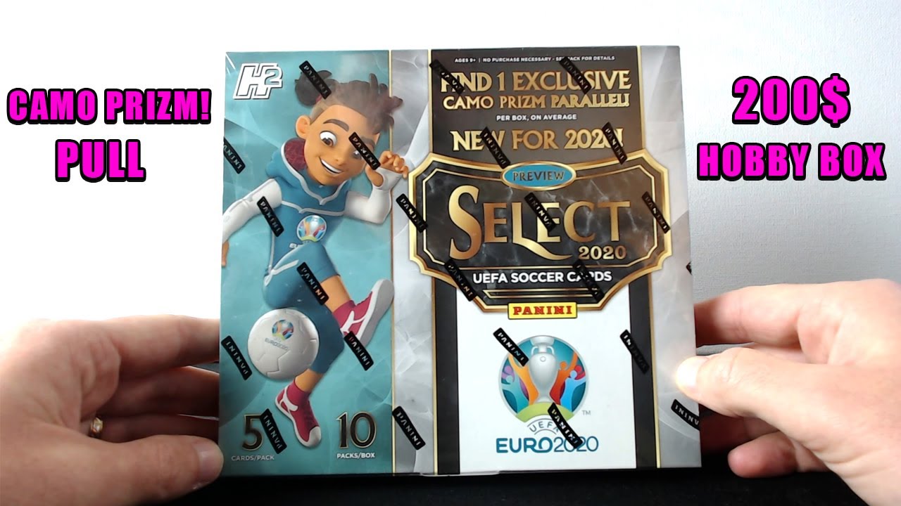 Ronaldo, Mbappe, Chase 2019-20 Panini Select UEFA Euro Hybrid Soccer l Box Break/Review