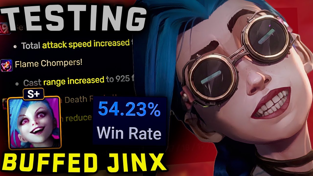Arcane buffed Jinx to be meta and now she's insane (literally)