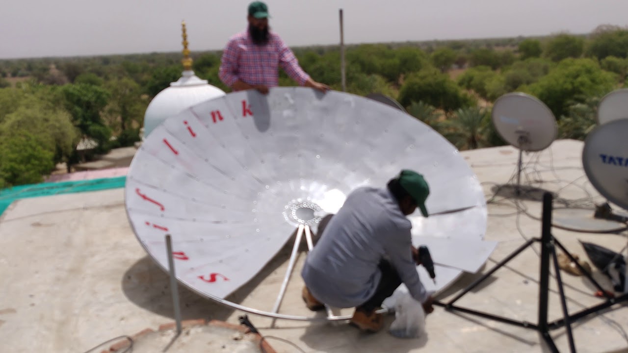 Saiflink 8ft dish setup
