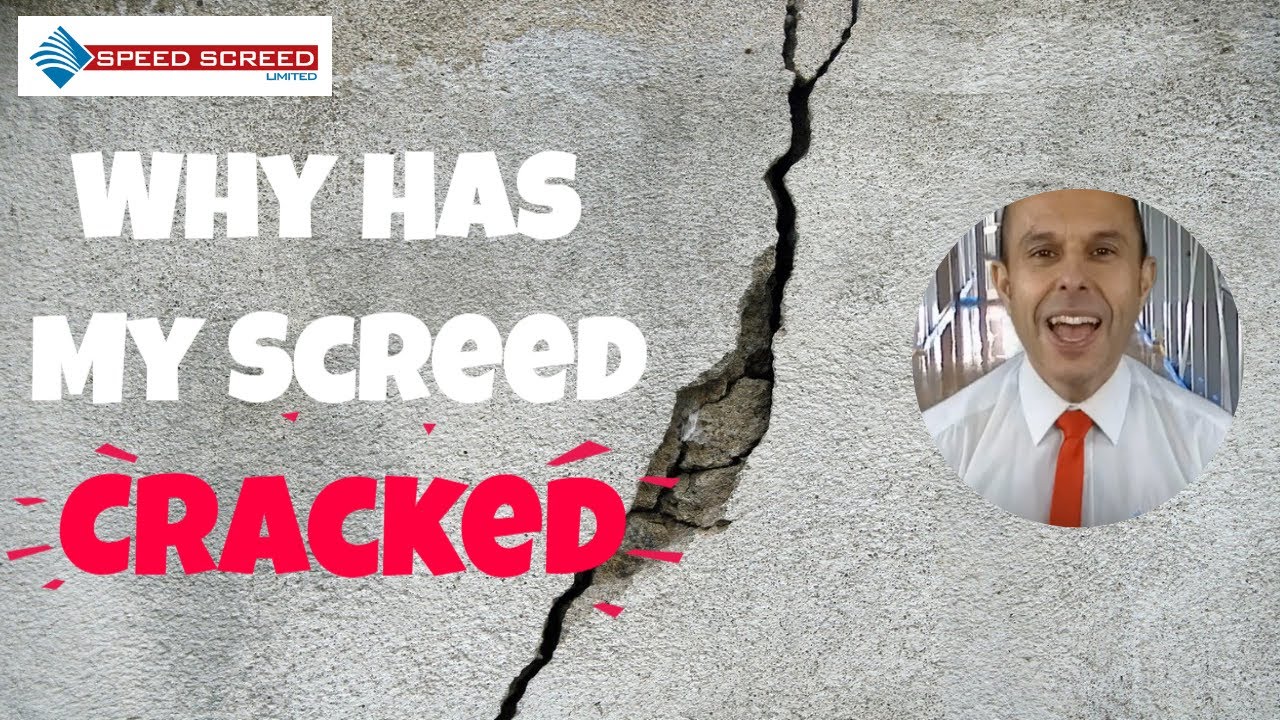 Why Has My Screed Cracked? Don't just try to repair it, you need to investigate why it happened!