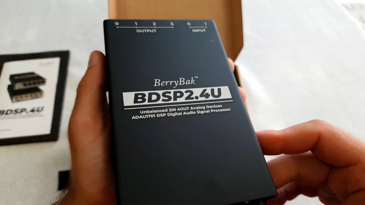 BDSP2.4U обзор DSP процессора на Adau1701
