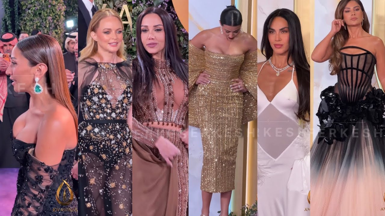 فساتين جريئة لنجمات الفن فى حفل #joyawards2026  .. مين أجمل اطلالة؟