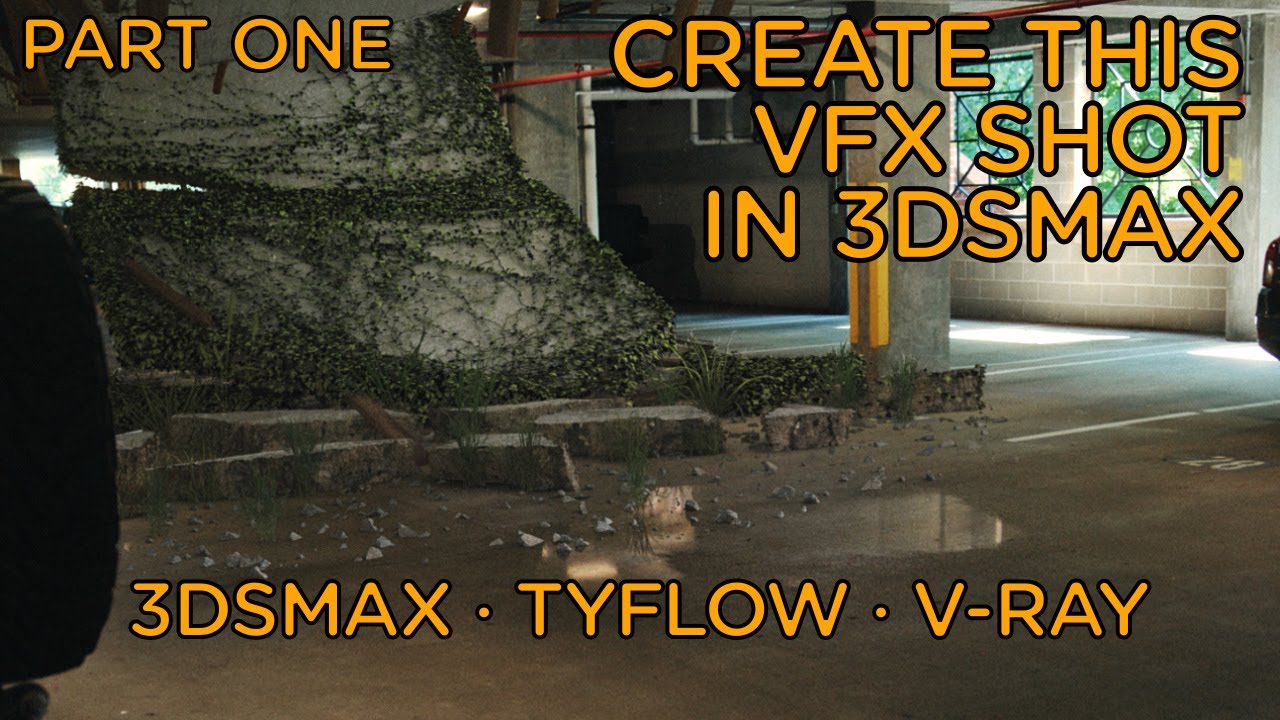 Post Apocalyptic Visual FX in 3DS MAX: Parking Garage Ceiling Collapse Tutorial PART 1