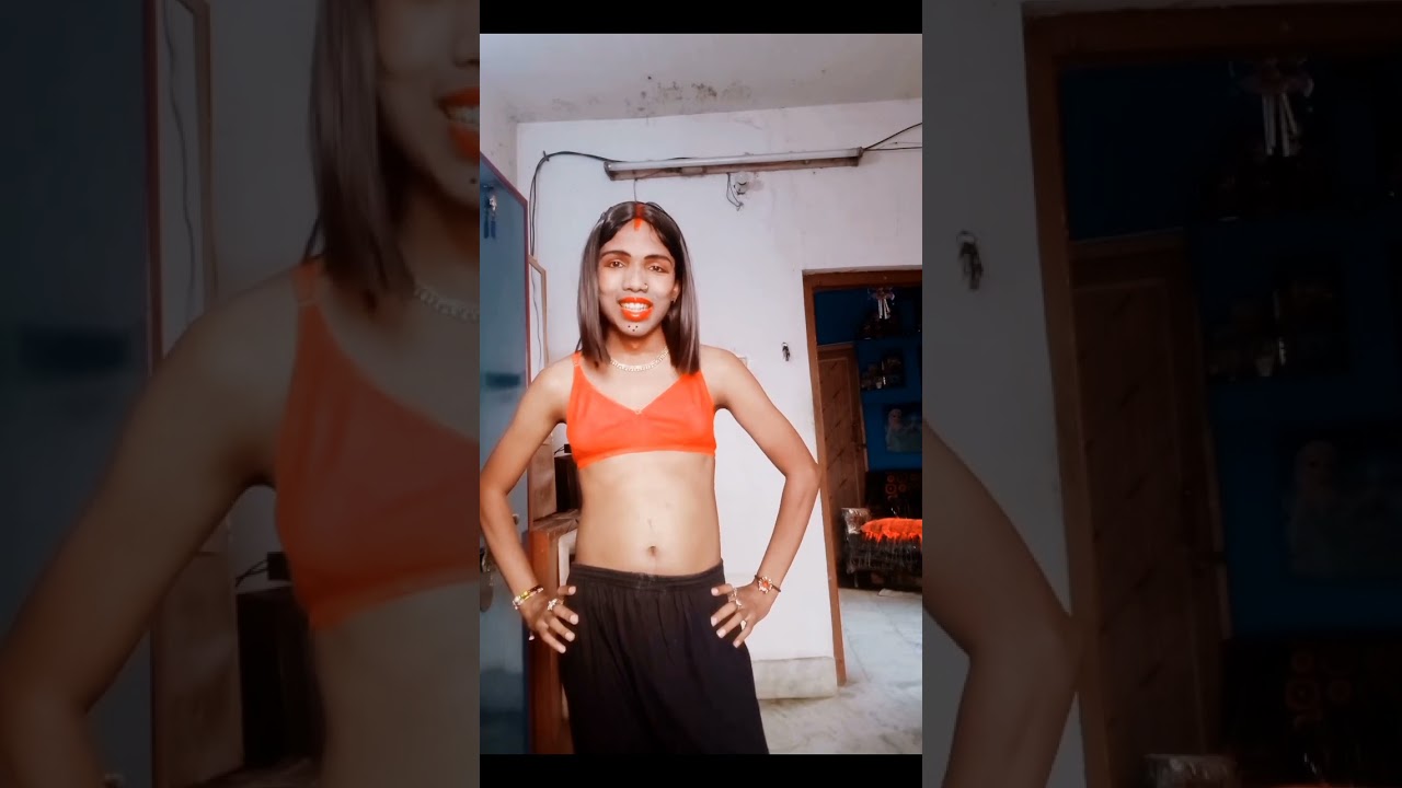 Male to female crossdressing in modern outfit 🥰|Mard bana Aurat|