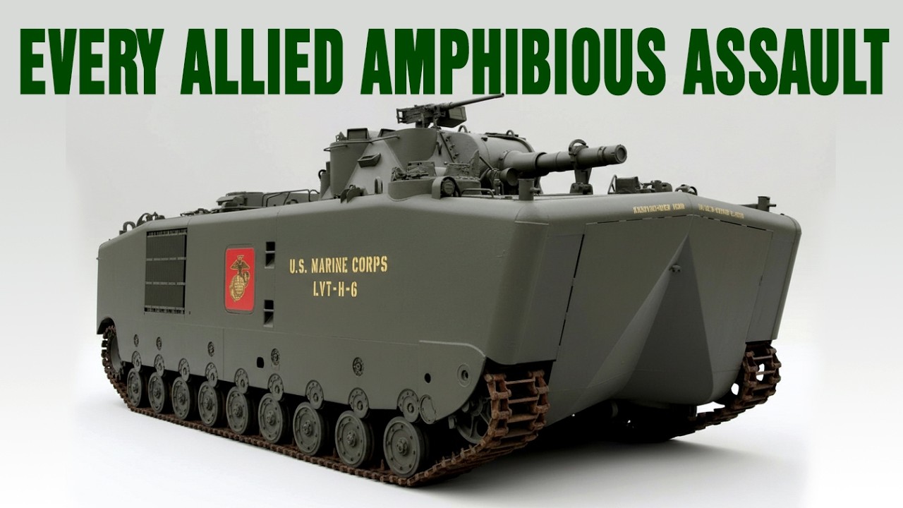Every Allied Amphibious Assault Vehicle in WWII