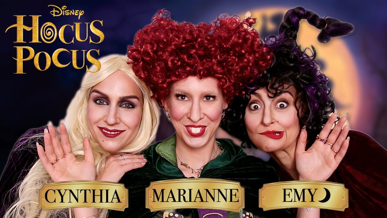 HOCUS POCUS | TRANSFOS MAQUILLAGE avec Marianne Plaisance et Emy Lalune !! 🧙‍♀️