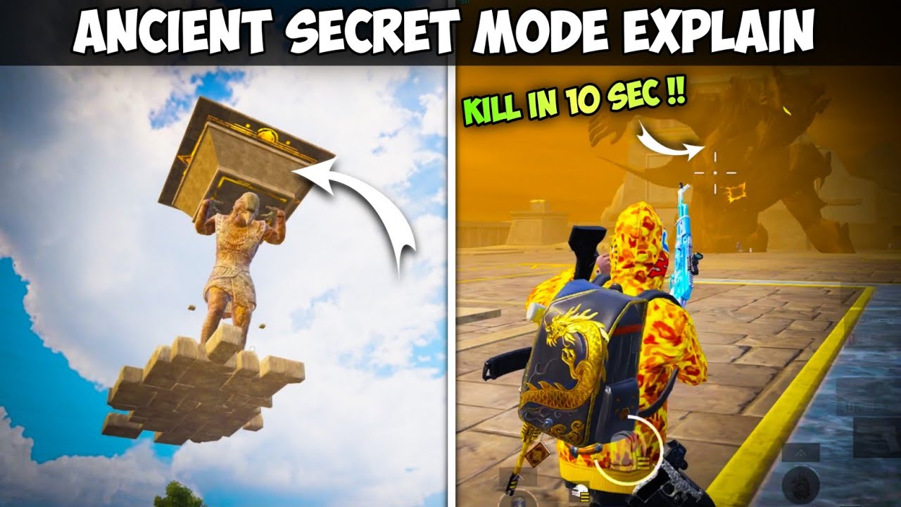 Ancient secret Mode Full Explained | New Ancient secret Mode Tips & Tricks In BGMI | Update 2.1