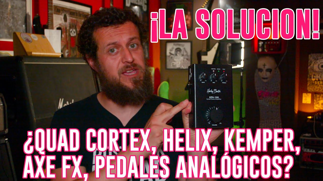 NUNCA MAS TE ROMPERAS LA ESPALDA - Harley Benton GPA 100