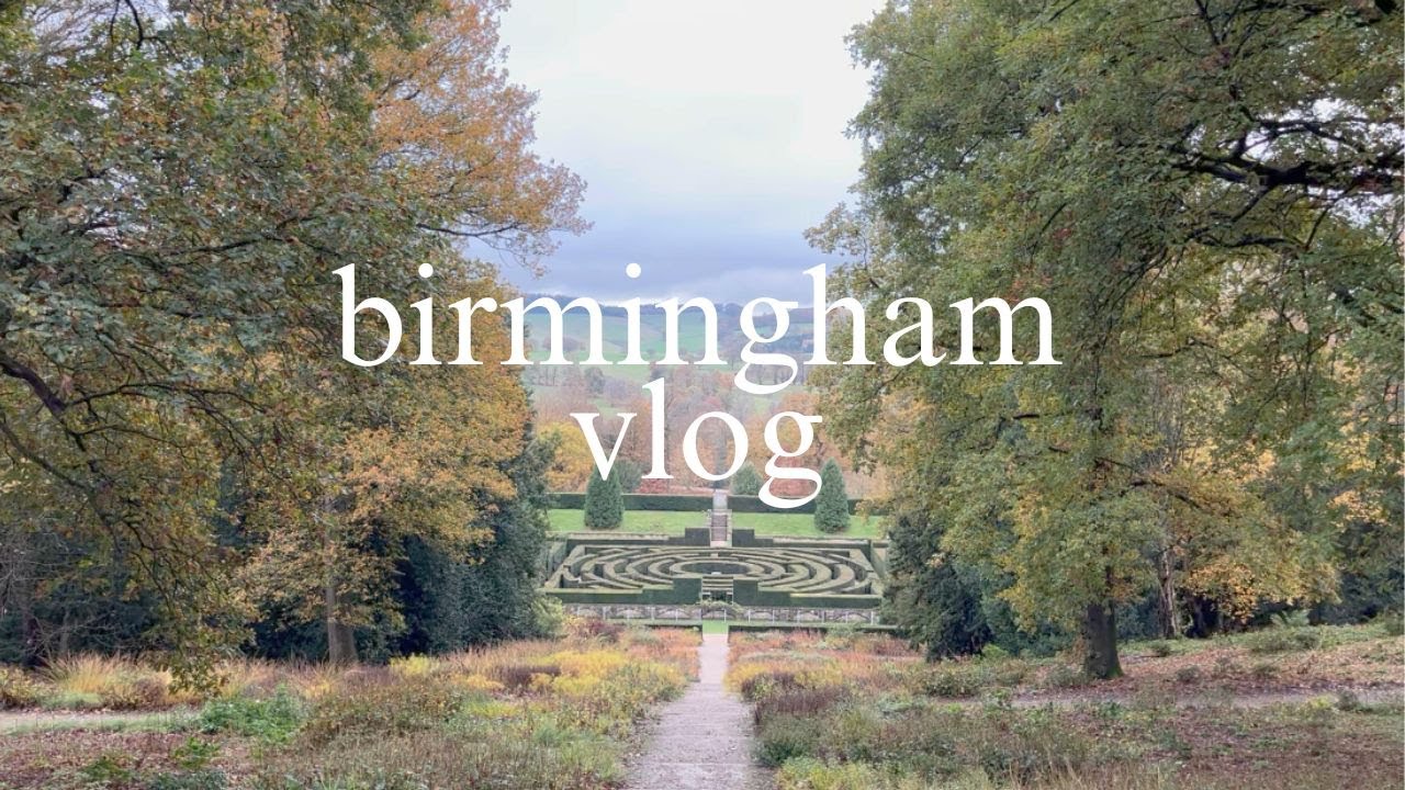 [vlog] birmingham travels: catching up with a friend 💜,  christmas market 🎄, chatsworth house 📍