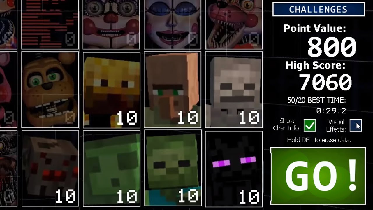 Minecraft в UCN! все Jumpscare!! (UCN Mods) 2019