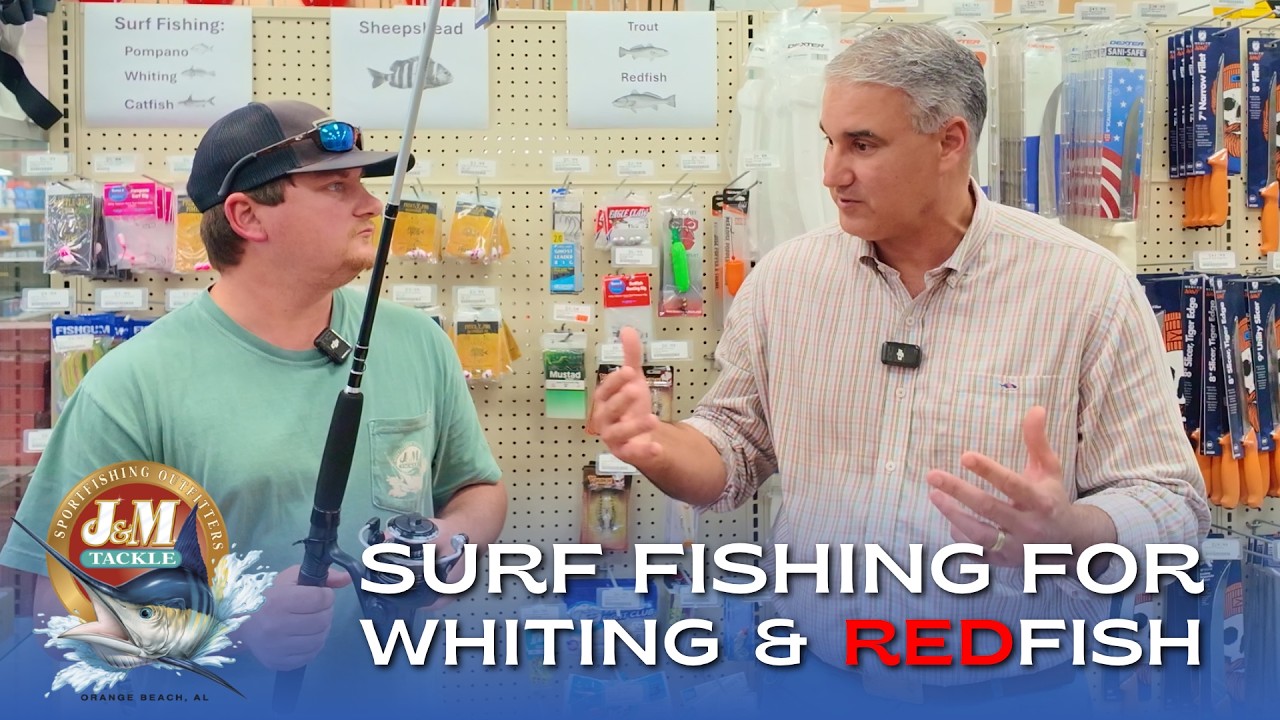 How to Surf Fish for Redfish & Whiting | Orange Beach Fishing Guide
