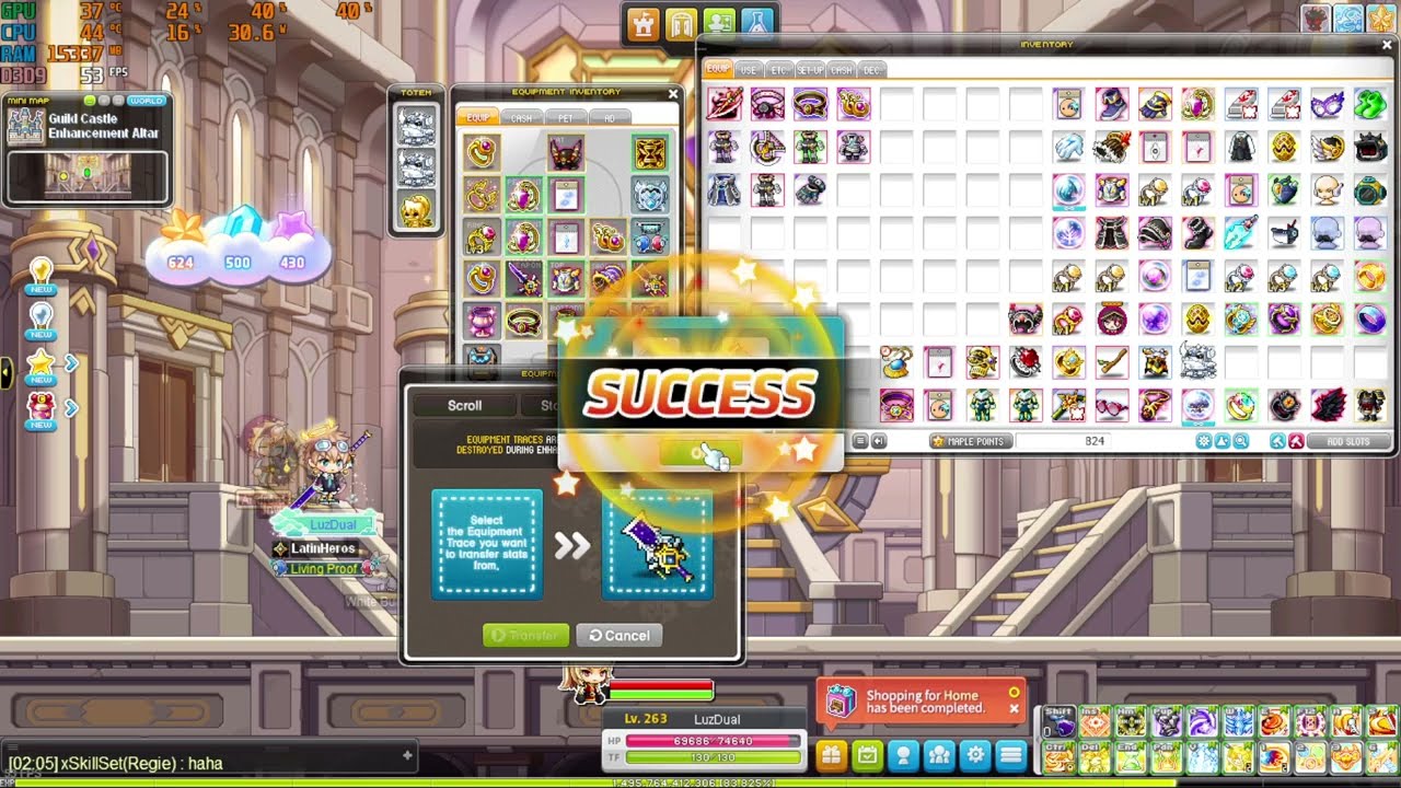 Recover Zero weapon (maplestory)