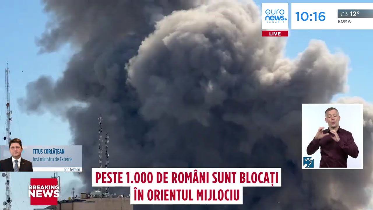 Război în Orientul Mijlociu. Titus Corlățean, despre cursele speciale TAROM pentru românii blocați