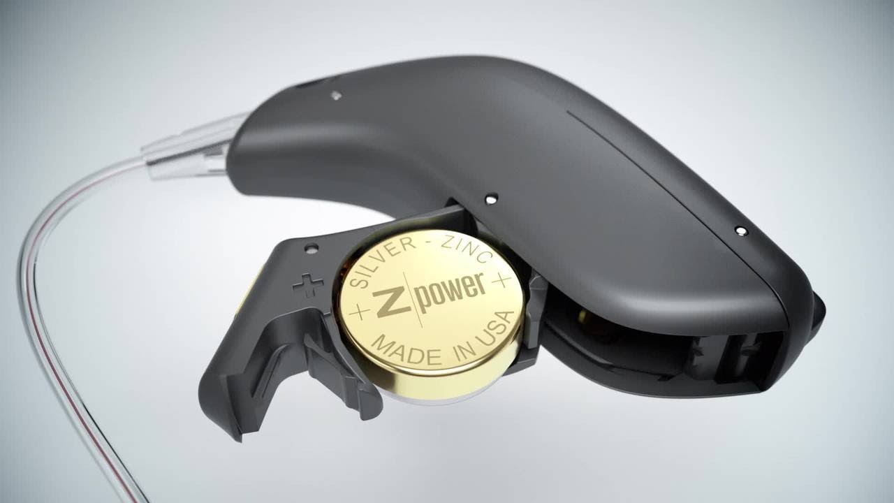 Oticon Opn™ Rechargeable – How-to guide on inserting batteries
