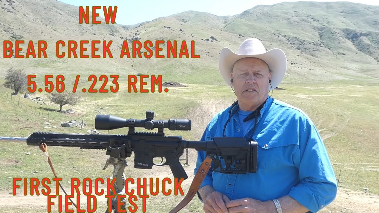 Bear Creek Arsenal .223 Rem. First Field Tests on Varmints.