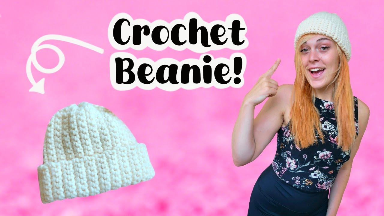 Easy Crochet Beanie Tutorial for Beginners | Step-by-Step Guide