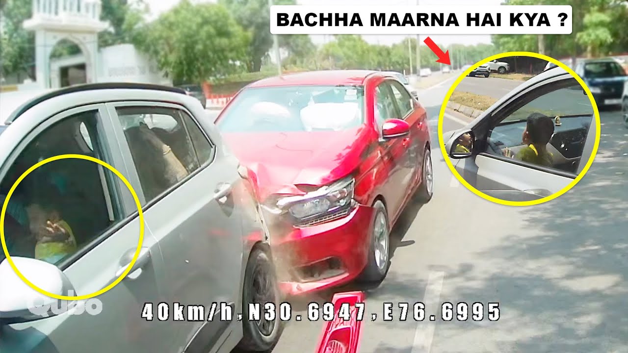 This Dang*rous Crash shows how much Indian Parents are irresponsible 🤬