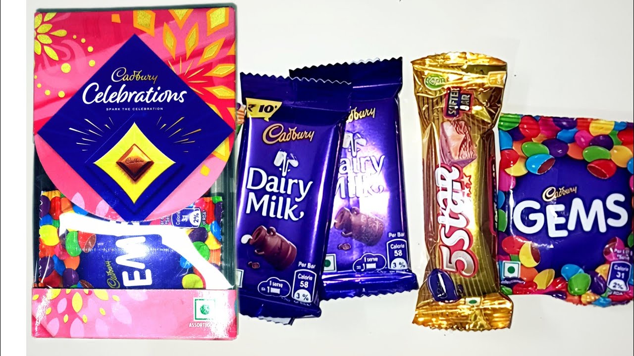 Unboxing Cadbury Celebrations 🎉 | Gems | Dairy milk | Chocolate🍫   