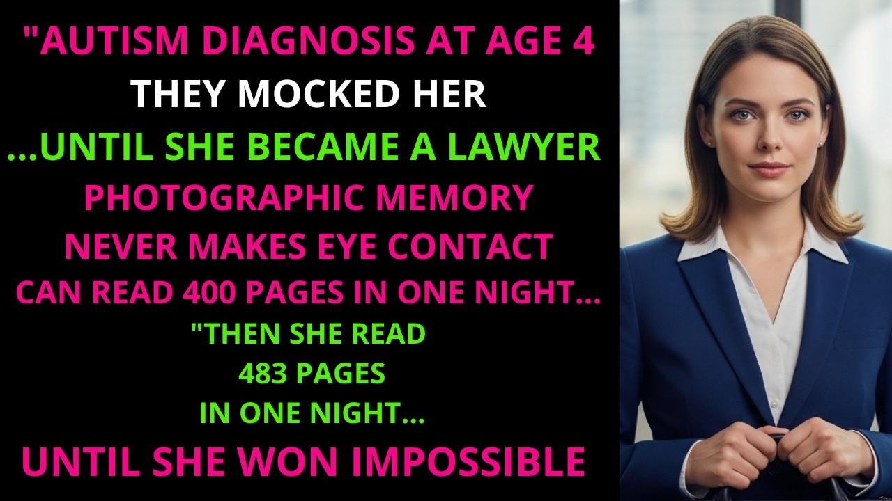 They Said This Autistic Woman Would Never Be a Lawyer… Then She Won the Case No One Could Solve