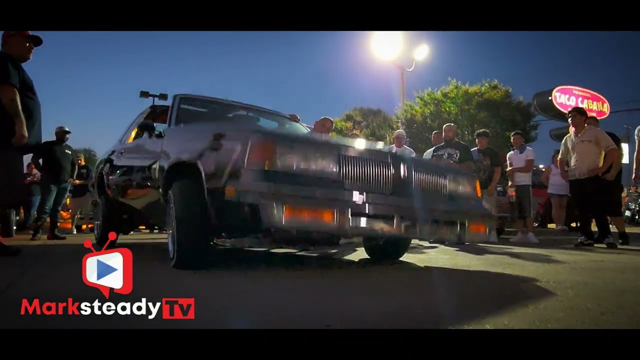 Lowrider car meet in Garland Tx. #MarksteadyTv 