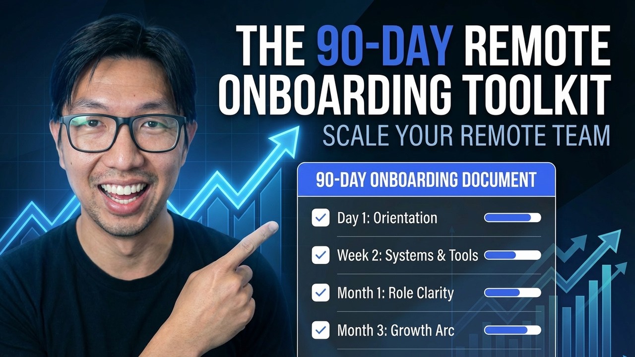 The 90 Day Remote Onboarding Toolkit | Scale Your Remote Team