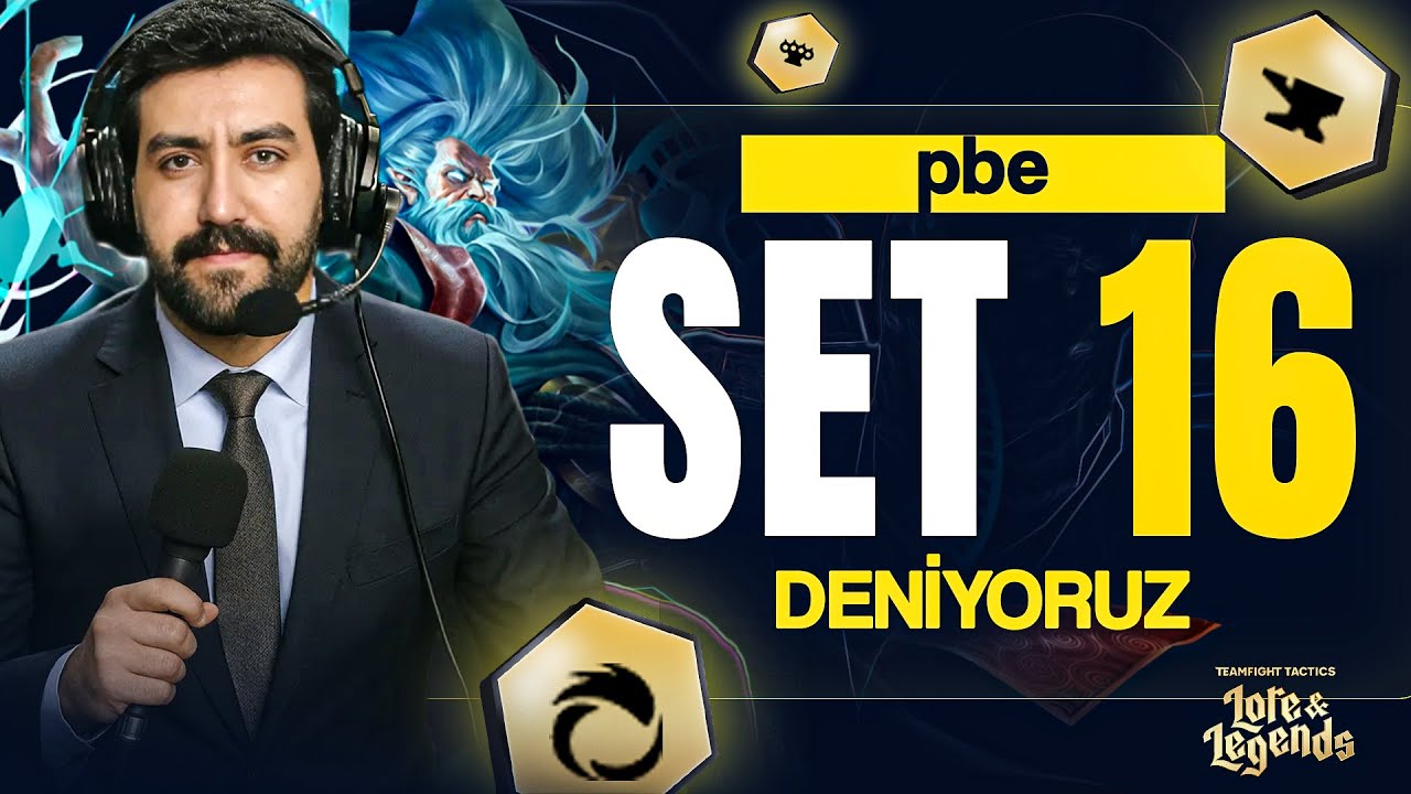 PBE SET 16 DENİYORUZ - LoL Taktik Savaşları