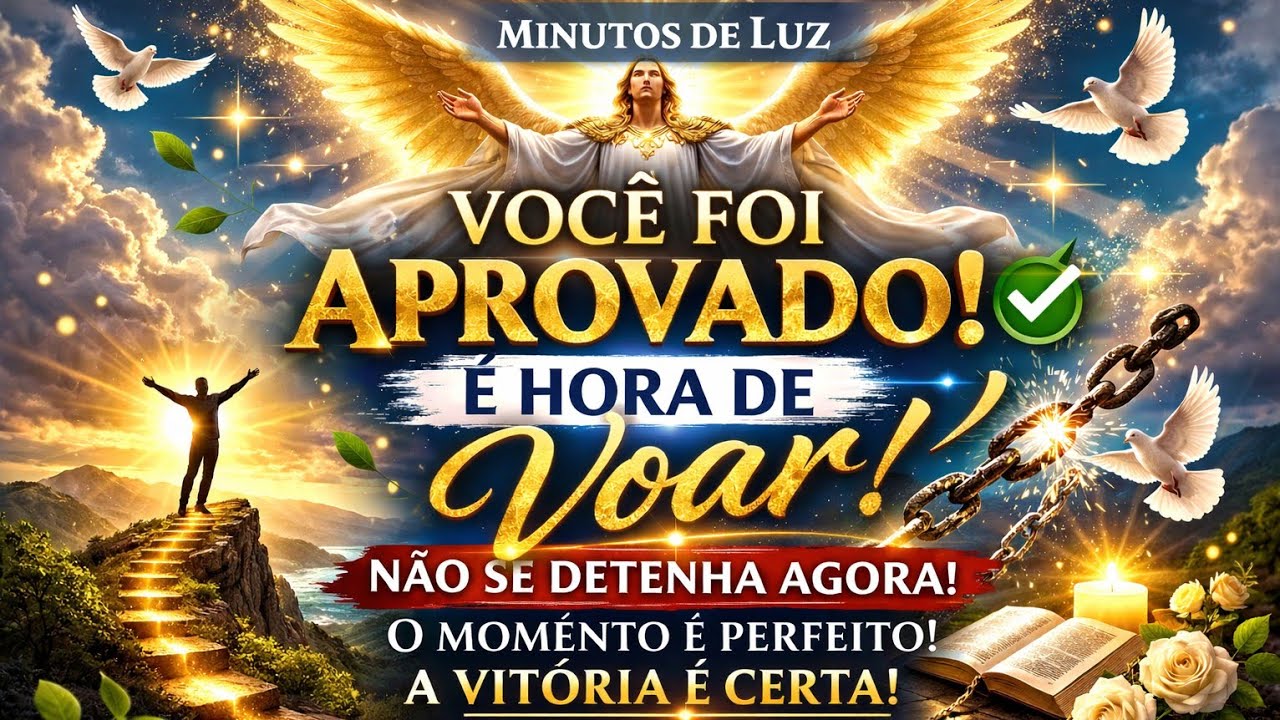 ARIEL DIZ: É HORA DE VOAR! Você Já Foi Aprovado Por Deus – Não Se Detenha Agora! 🕊️✨