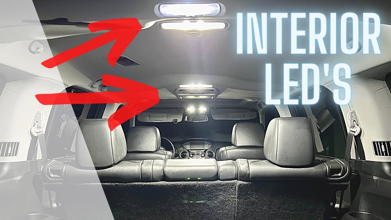 DIY: 2012-2015 Honda Pilot LED Interior Bulb Install | How to change the interior bulbs on a Pilot💡
