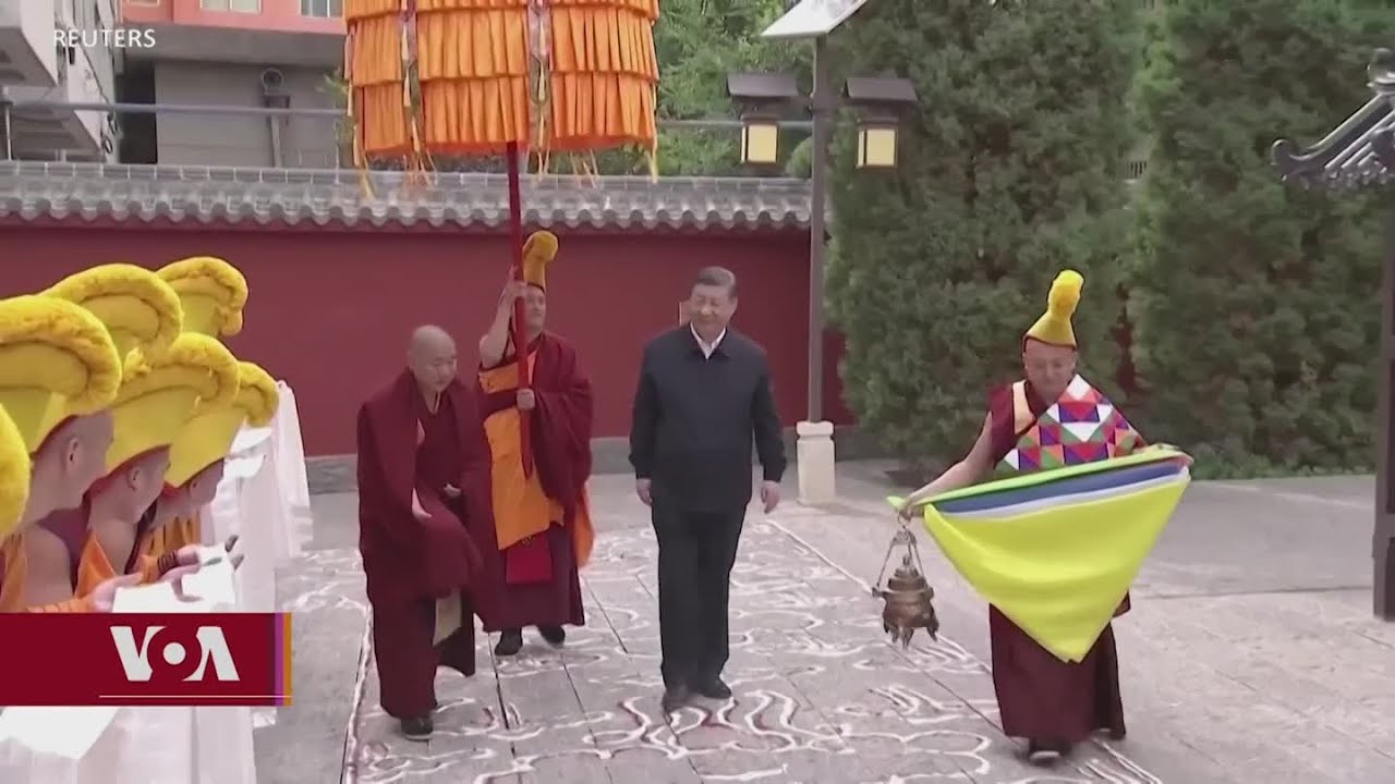 ཞི་ཅིན་ཕིང་བོད་དགོན་དང་བོད་སློབ་ཏུ་ལྟ་ཞིབ་ལ་བསྐྱོད་པ།