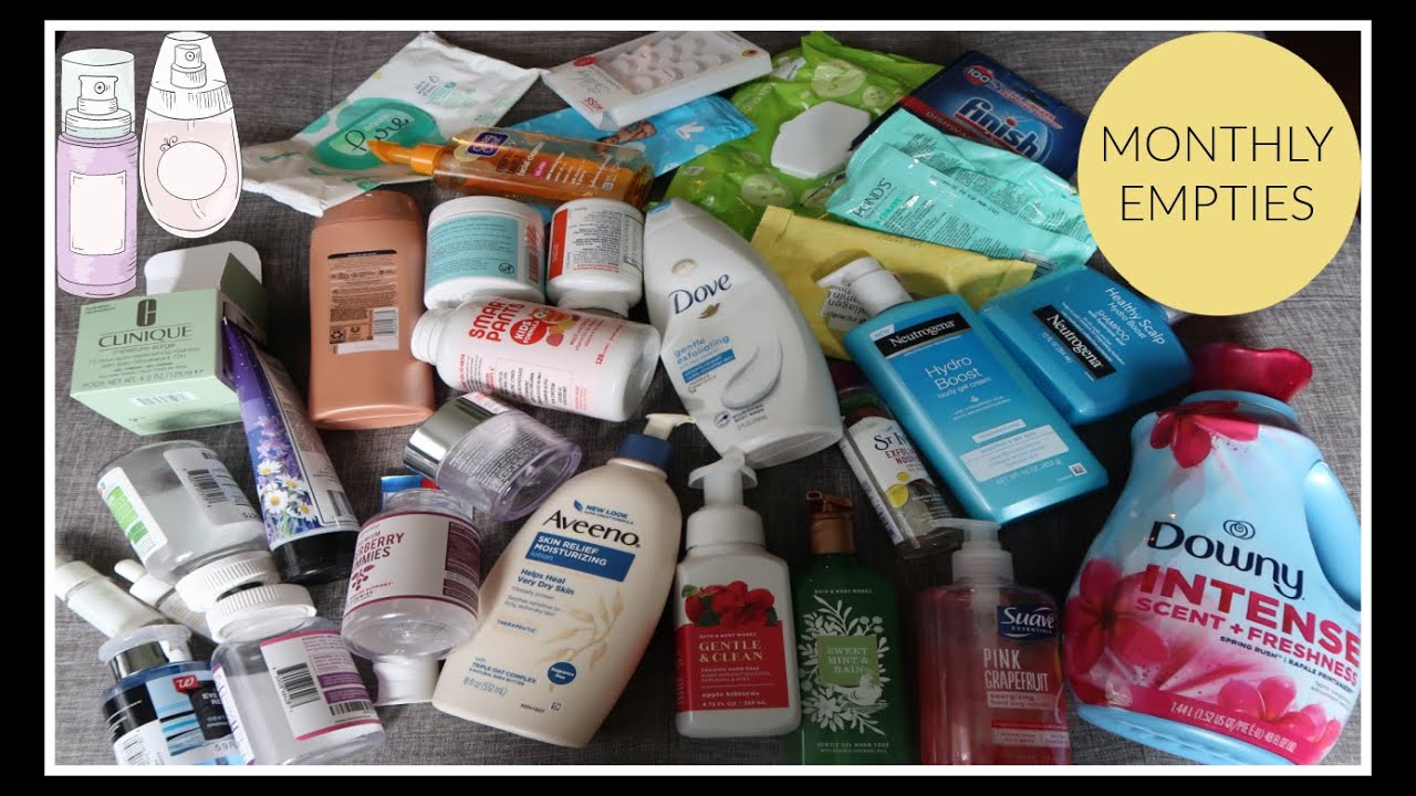 Monthly Empties: Hair, Skin, Body & More