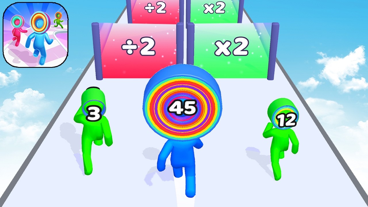 Satisfying Mobile Gamer Layers Man Run Top Free Tiktok Gameplay (Android,iOS) Walkthrough All Levels