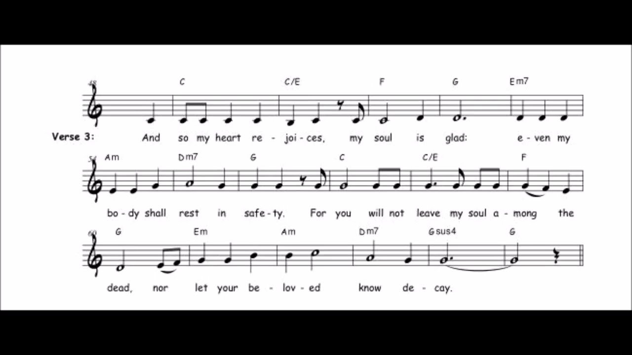 Psalm 16 - 3rd Sunday of Easter (Year A)