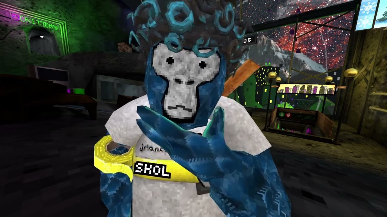 В игре Gorilla Tag появились новые открытые площадки и места для отдыха!