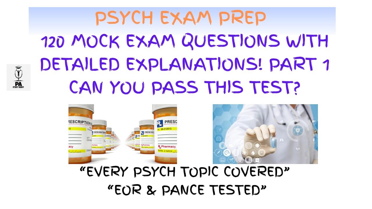 Test-Day Ready: 120 Psychiatry Mock Questions That Feel Just Like the Real Thing!