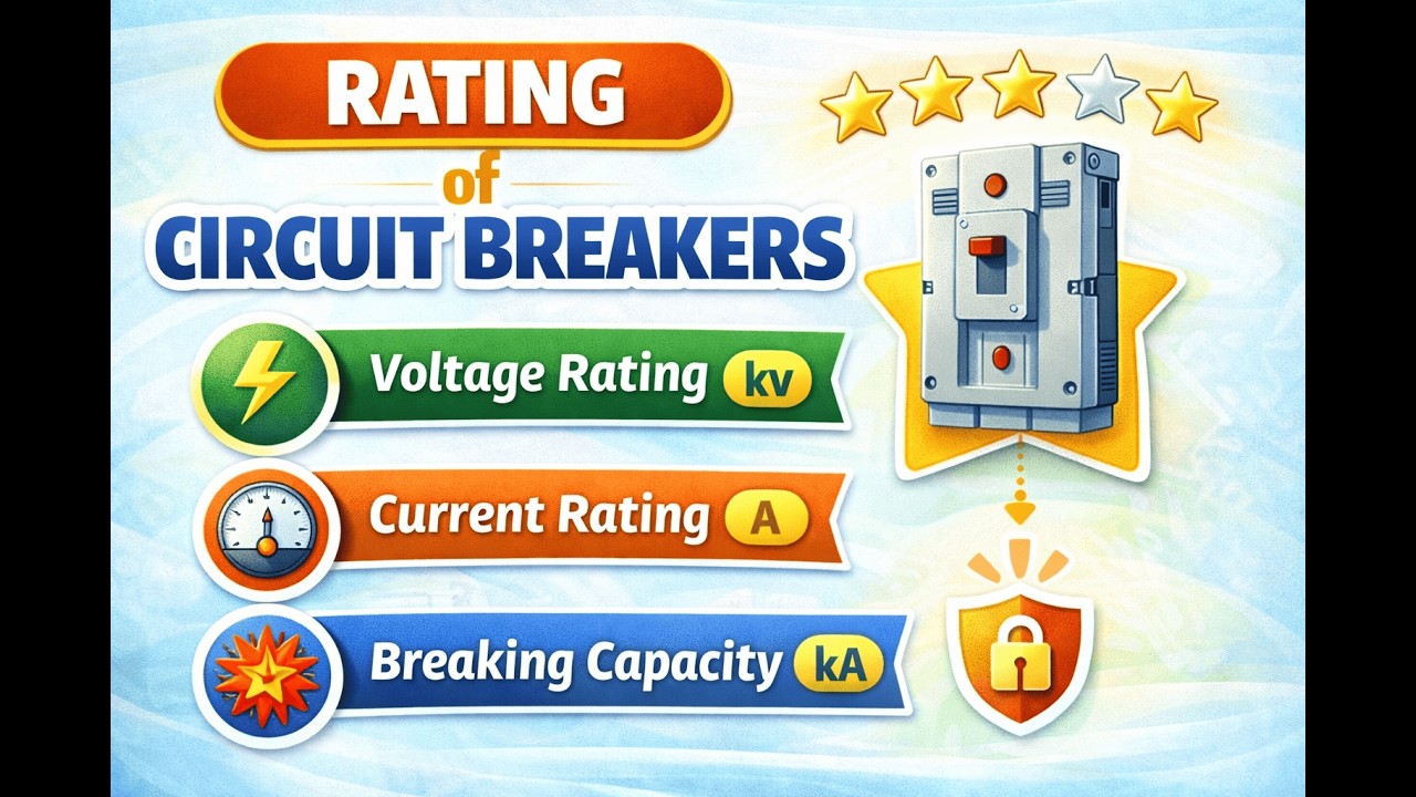 Rating of Circuit Breaker | Switchgear & Protection | Electrical Engineering Polytechnic & Diploma