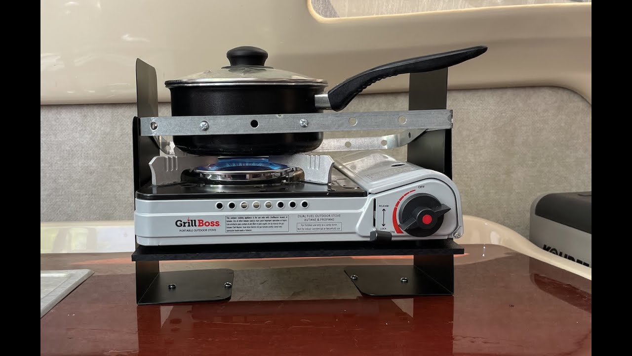 DIY: Making a swinging, gimbaled stove for a sailboat for cheap