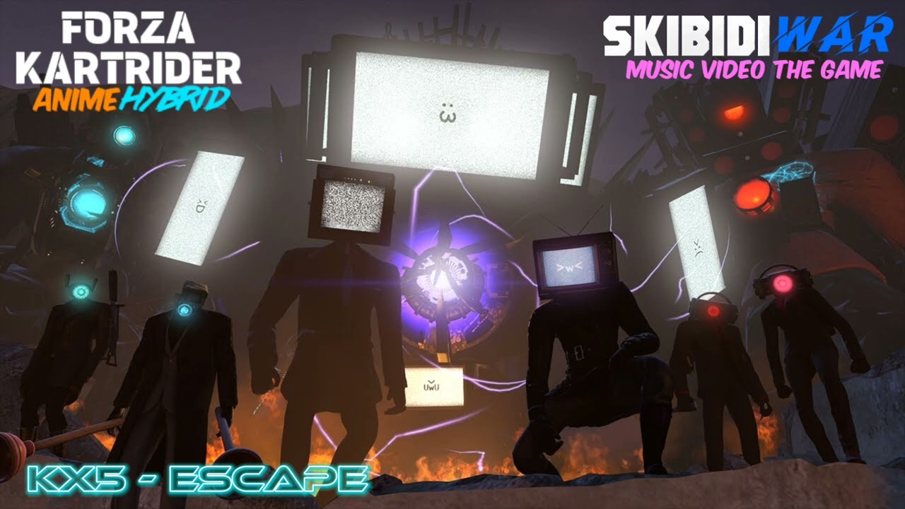 Skibidi War Music Video The Game Kx5 Escape @Kx5Official