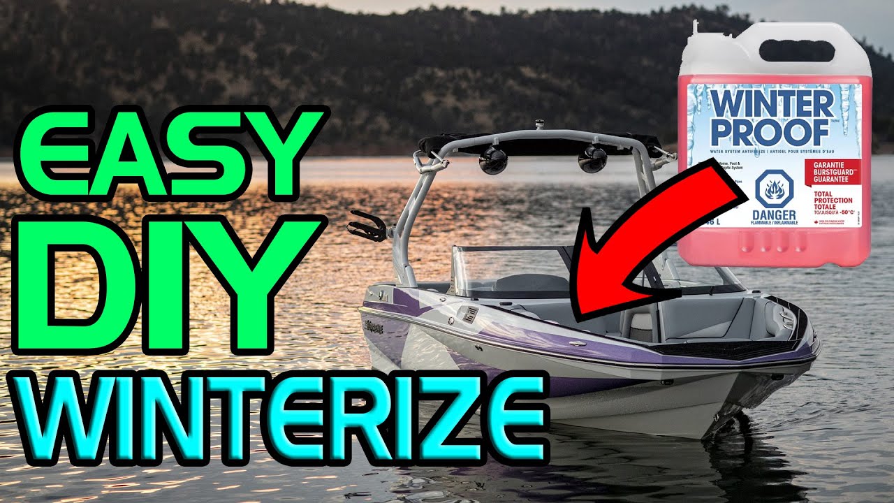 DIY Winterizing of ALL V-Drive or Direct Drive Boats! WINTER IS COMING! | Gears and Tech