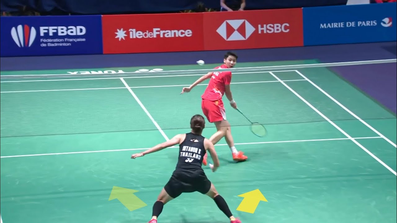 90% brain, 10% muscle — when a badminton player shows their intelligence