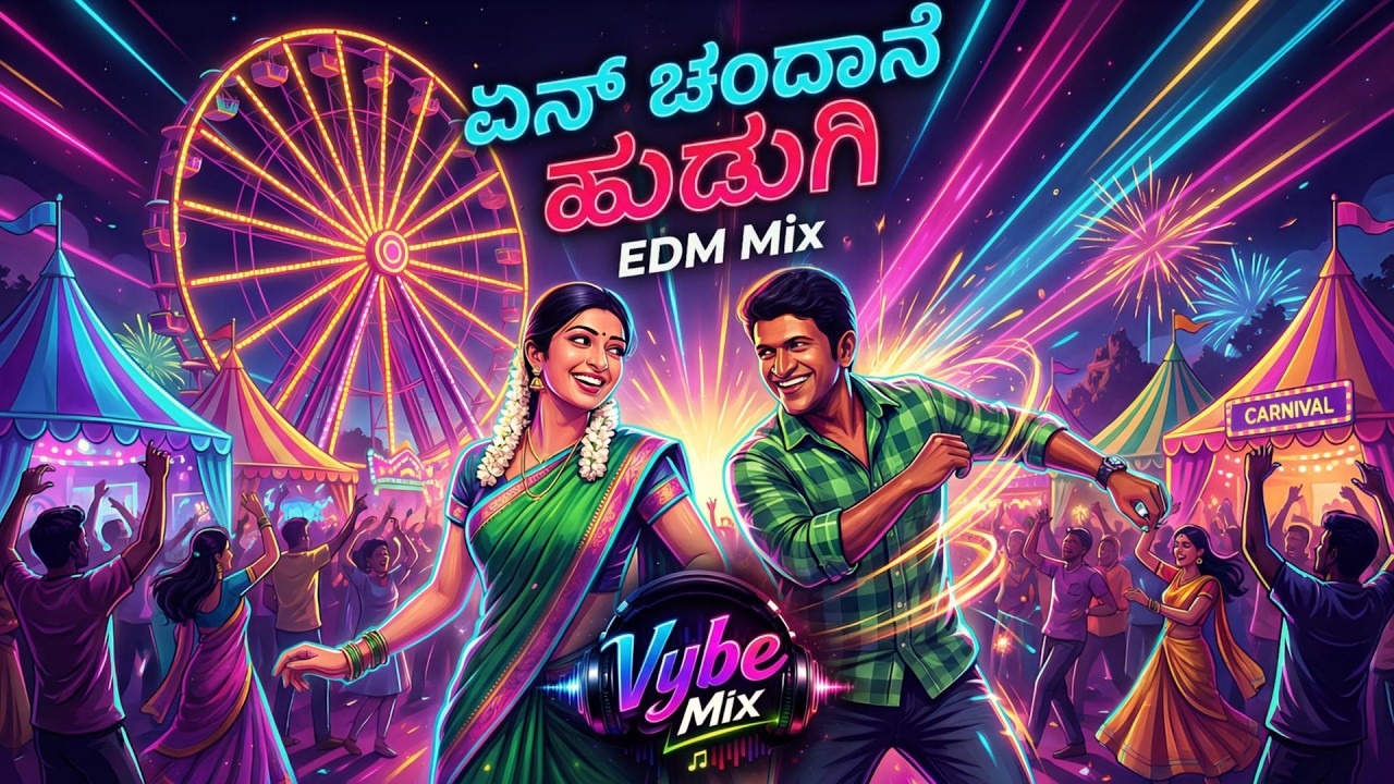 Yen Chandane Hudugi (EDM Mix) - Hudugaru | Puneeth Rajkumar Hits | Kannada Remix 2026 | Vybe Mix