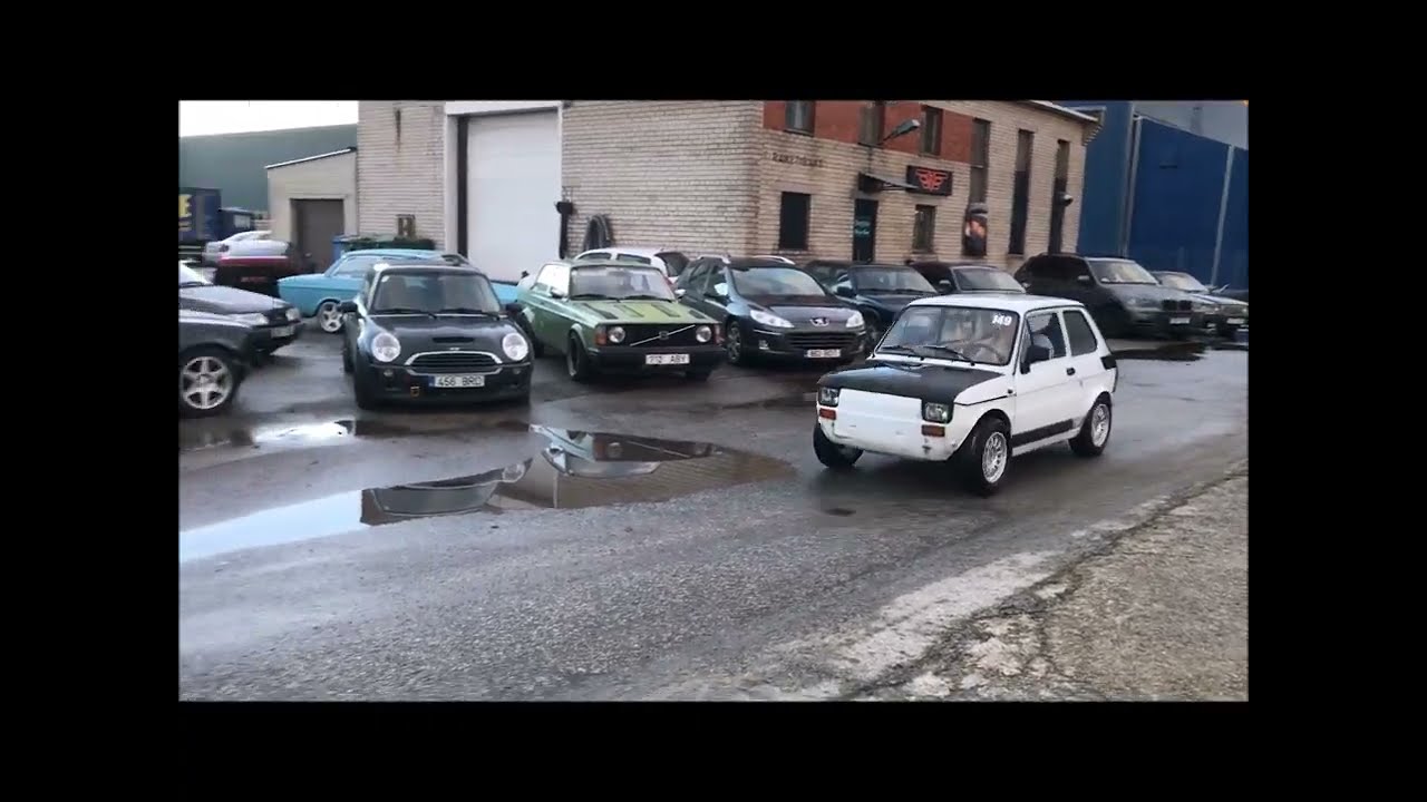 FIat 126P Suzuki Hayabusa Swap
