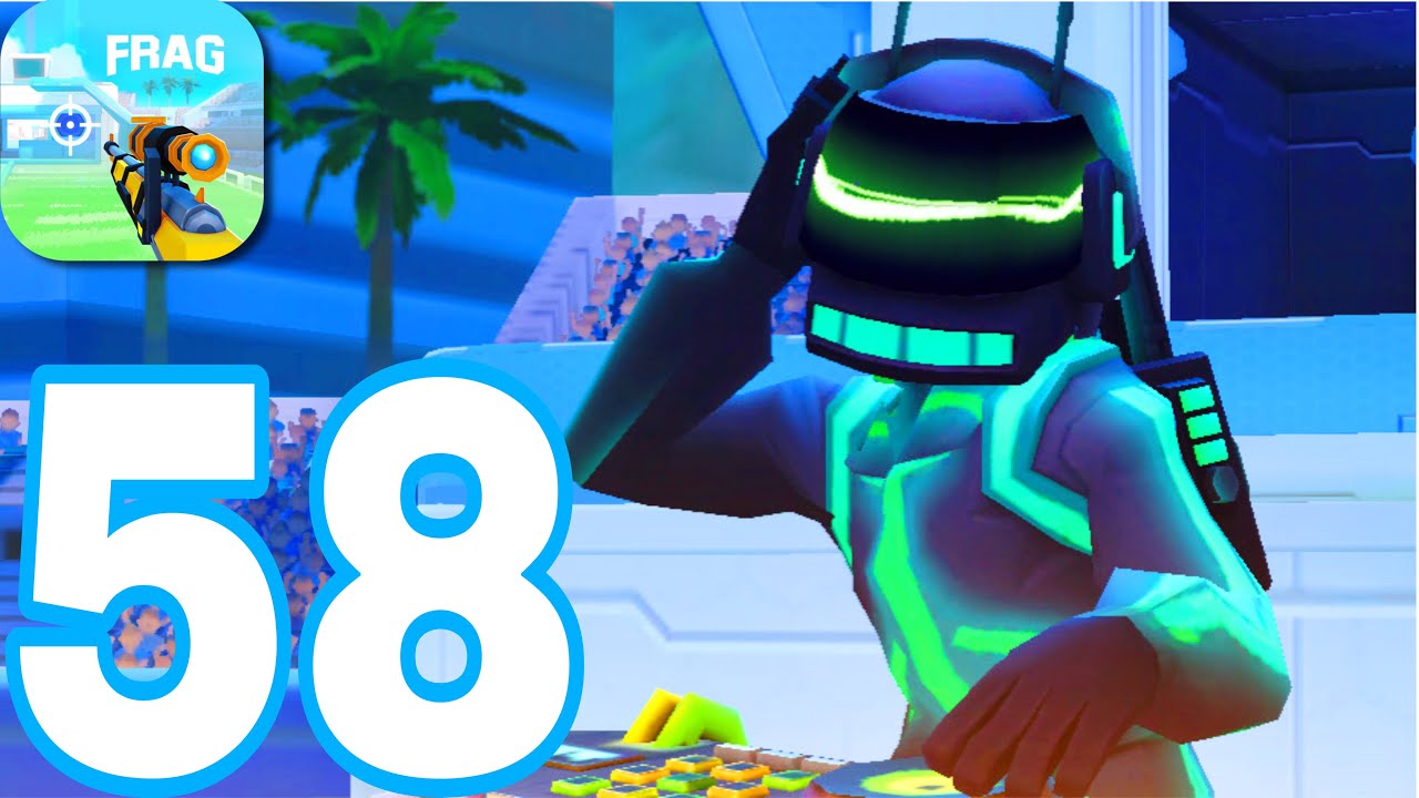 Frag Pro Shooter - Gameplay Walkthrough Part 58 - Neon Bass DJ (iOS, Android)