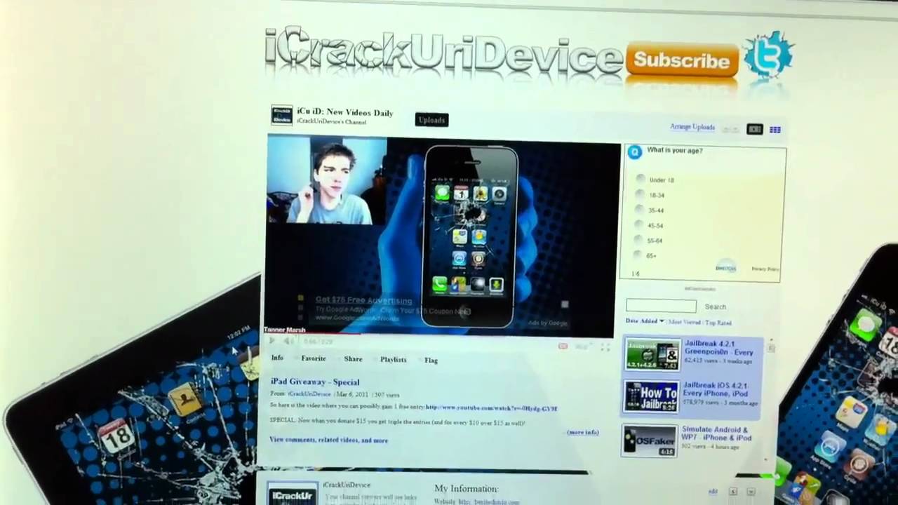 iPad Giveaway Special - iCrackUriDevice