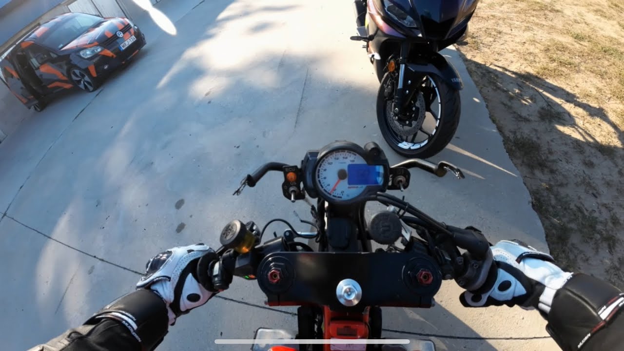 KTM RC4R Kakucs training